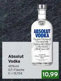 CAP Markt Absolut Vodka Angebot