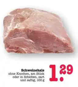Scheck-in-Center Schweinehals Angebot