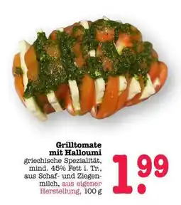 Scheck-in-Center Grilltomate mit Halloumi Angebot