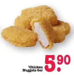 Scheck-in-Center Chicken Nuggets 6er Angebot