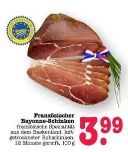 Scheck-in-Center Französischer Bayonne Schinken Angebot
