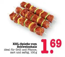 Scheck-in-Center XXL-Spieße vom Schweinehals Angebot