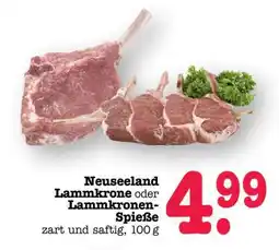 Scheck-in-Center Neuseeland Lammkrone oder Lammkronen-Spieße Angebot