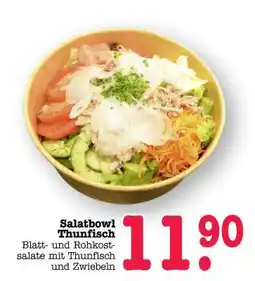 Scheck-in-Center Salatbowl Thunfisch Angebot