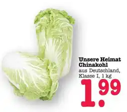 Scheck-in-Center Unsere Heimat Chinakohl Angebot