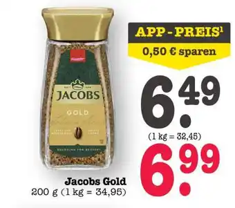 Scheck-in-Center JACOBS Gold Angebot