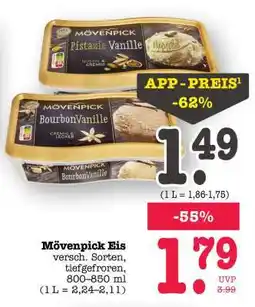 Scheck-in-Center Mövenpick Eis Angebot