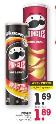 Scheck-in-Center Pringles Angebot