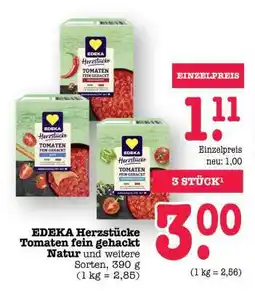 Scheck-in-Center EDEKA Herzstücke Tomaten fein gehackt Angebot