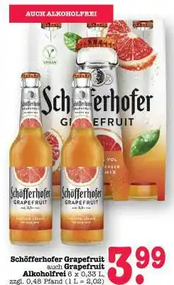 Scheck-in-Center Schöfferhofer Grapefruit Angebot