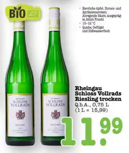 Scheck-in-Center Rheingau Schloss Vollrads Riesling trocken Angebot