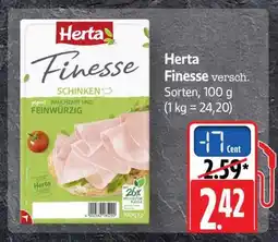 Scheck-in-Center Herta Finesse Angebot