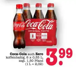 Scheck-in-Center Coca-Cola Angebot