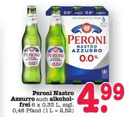 Scheck-in-Center PERONI Nastro Azzurro Angebot