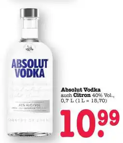 Scheck-in-Center Absolut Vodka Angebot