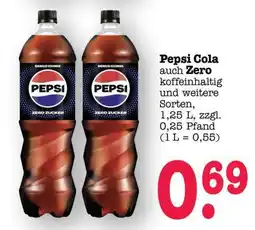 Scheck-in-Center Pepsi Cola Angebot