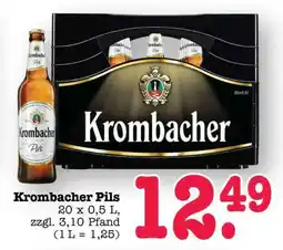 Scheck-in-Center Krombacher Pils Angebot