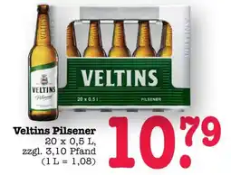 Scheck-in-Center VELTINS Pilsener Angebot