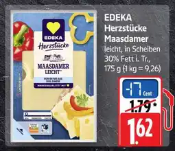 Scheck-in-Center EDEKA Herzstücke Maasdamer Angebot