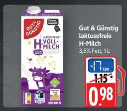Scheck-in-Center Gut & Günstig laktosefreie H-Milch Angebot