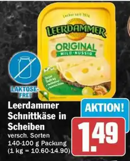 HIT Leerdammer Schnittkäse in Scheiben Angebot