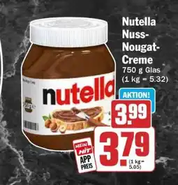 HIT Nutella Nuss-Nougat-Creme Angebot