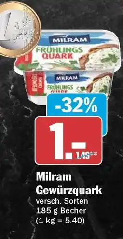 HIT Milram Gewürzquark Angebot
