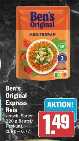 HIT Ben’s Original Express Reis Angebot
