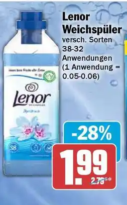 HIT Lenor Weichspüler Angebot