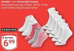 Globus CHIEMSEE Sneaker- oder Kurzschaft-Socken Angebot