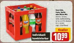 nahkauf Coca-Cola, Fanta, Sprite oder Mezzo Mix Angebot