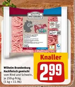 nahkauf Wilhelm Brandenburg Hackfleisch gemischt Angebot