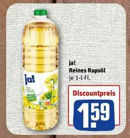 nahkauf ja! Reines Rapsöl Angebot
