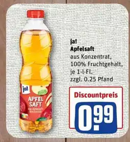 nahkauf ja! Apfelsaft Angebot