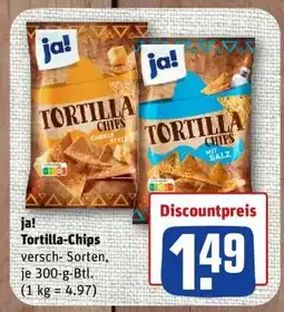 nahkauf ja! Tortilla Chips Angebot