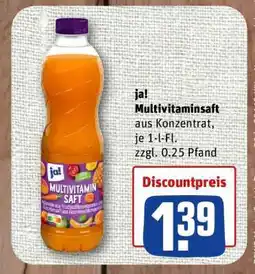 nahkauf ja! Multivitaminsaft Angebot