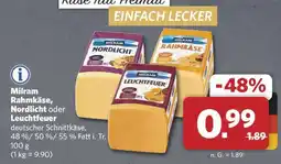 Combi Milram Rahmkäse, Nordlicht oder Leuchtfeuer Angebot