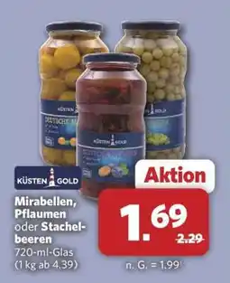 Combi Küsten Gold Mirabellen, Pflaumen oder Stachelbeeren Angebot