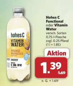 Combi Hohes C Functional oder Vitamin Water Angebot
