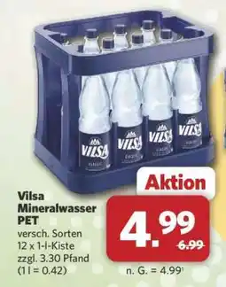 Combi Vilsa Mineralwasser PET Angebot