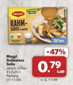 Combi Maggi Delikatess Soße Angebot