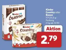 Combi Kinder Country oder Bueno Angebot