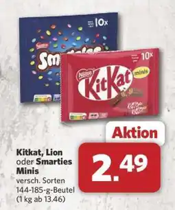 Combi KitKat, Lion oder Smarties Minis Angebot