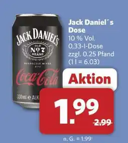 Combi Jack Daniel’s Dose Angebot