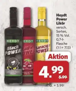 Combi Heydt Power Likör Angebot