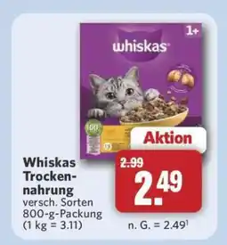 Combi Whiskas Trockennahrung Angebot