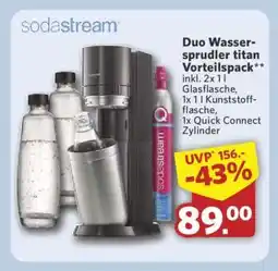Combi Duo Wassersprudler Titan Vorteilspack Angebot