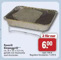 Combi Favorit Einweggrill Angebot