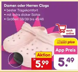 Netto Marken-Discount Damen oder Herren Clogs Angebot