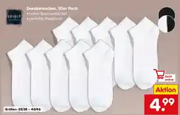 Netto Marken-Discount SPIRIT Sneakersocken, 10er Pack Angebot